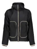 RANRA lightweight hooded jacket - Black