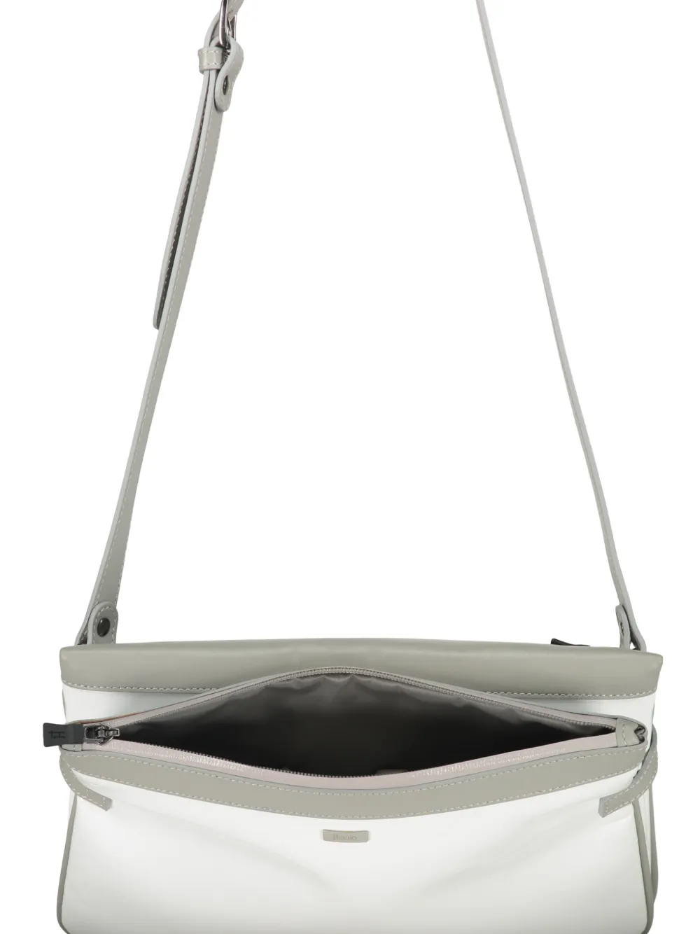 Herno Crossbodytas met ritssluiting Wit