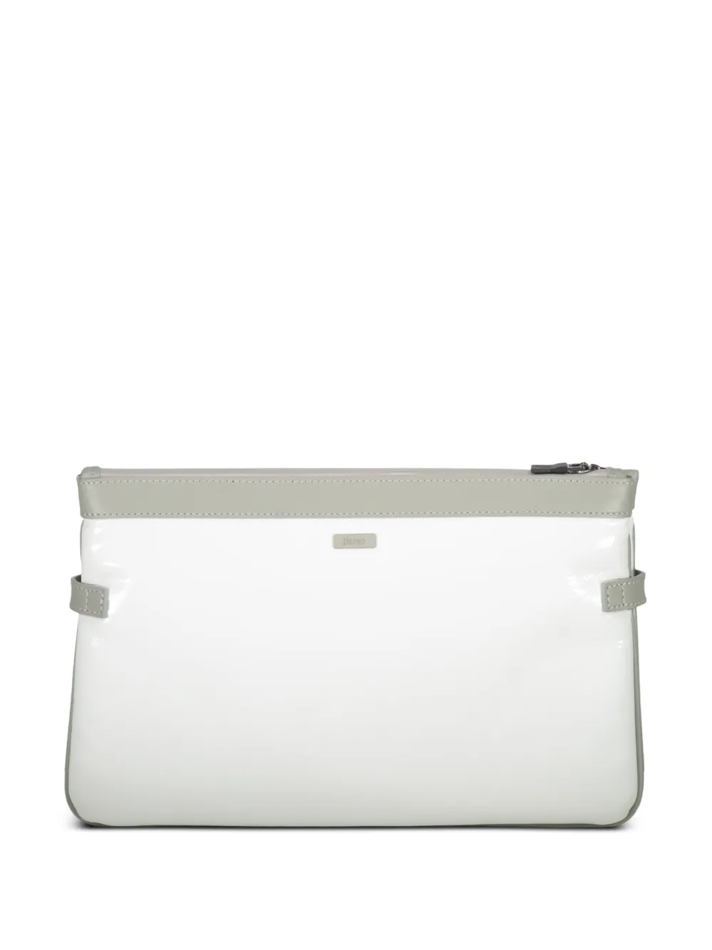 Herno zip-fastening cross body bag - Bianco