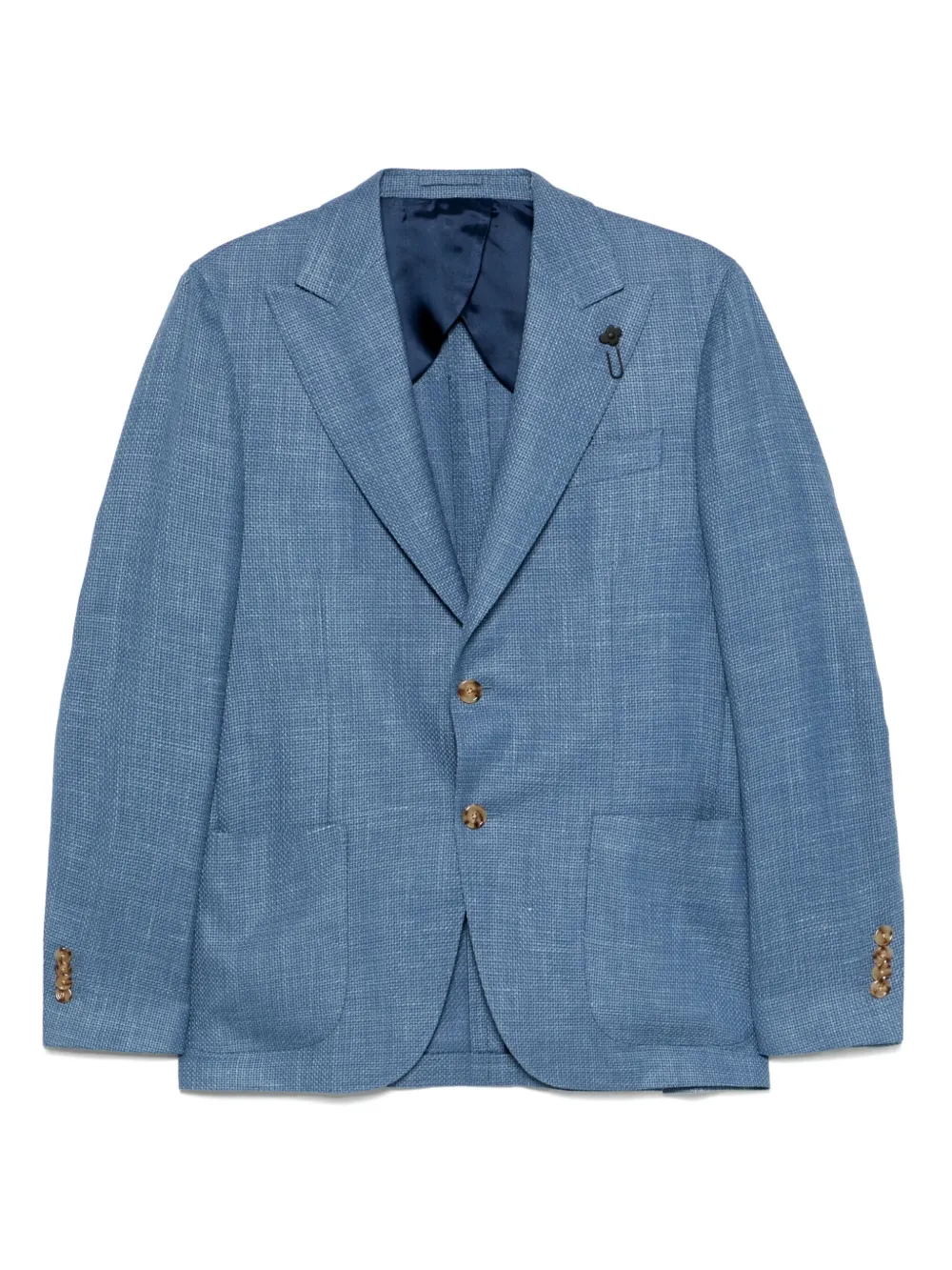 Lardini textured blazer | Blue | Image 1