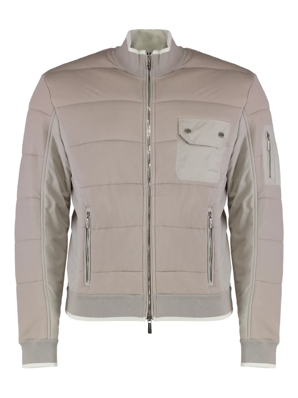 Moorer Corbin quilted jacket - Grigio