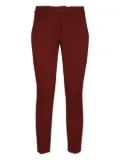 DONDUP stretch slim trousers - Red