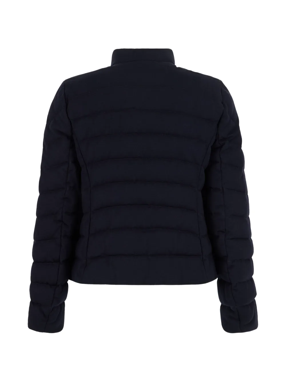 Moorer Donata-P gewatteerd jack met hoge hals Blauw