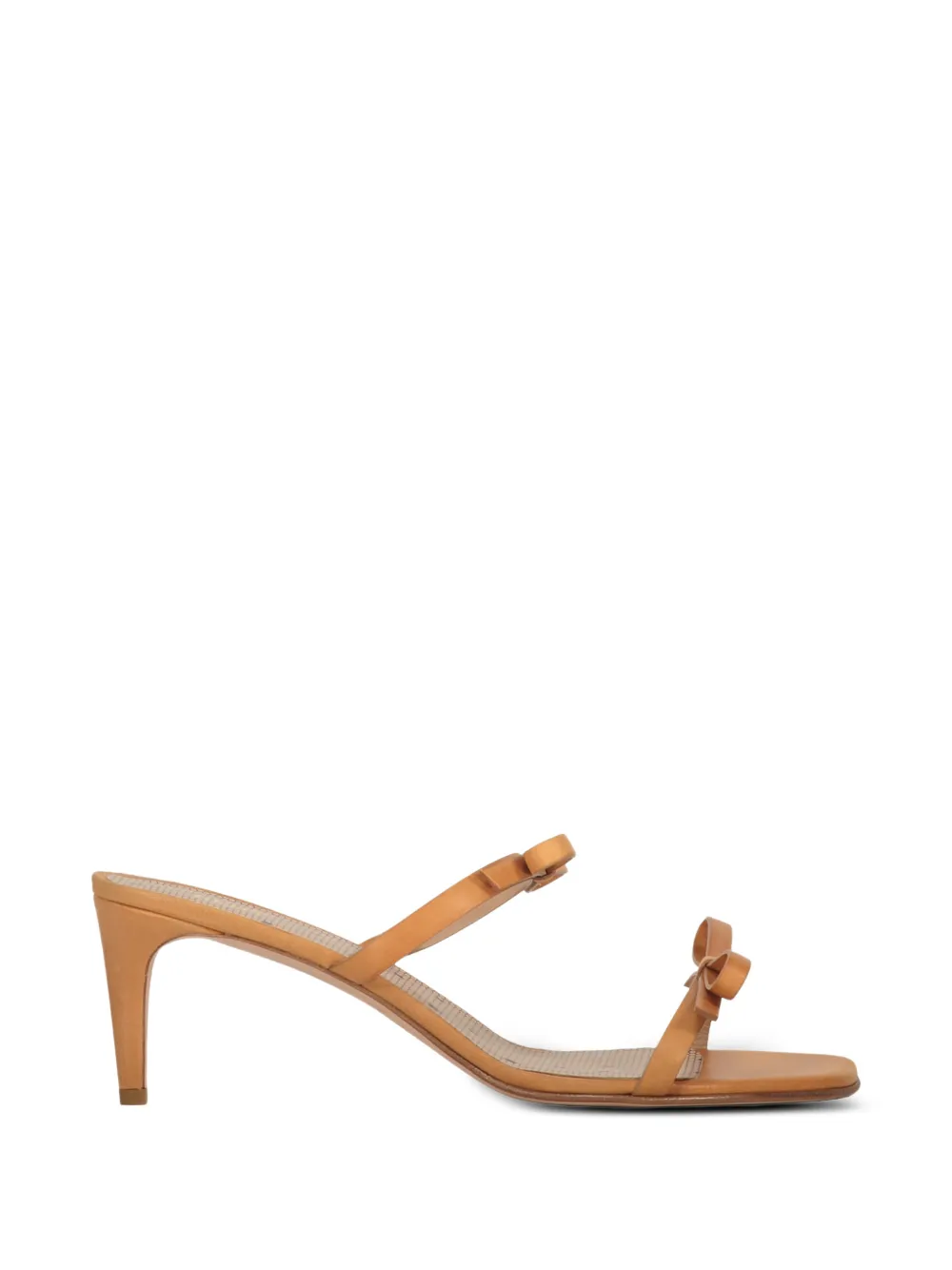 RED(V) bow-detail leather sandals Bruin