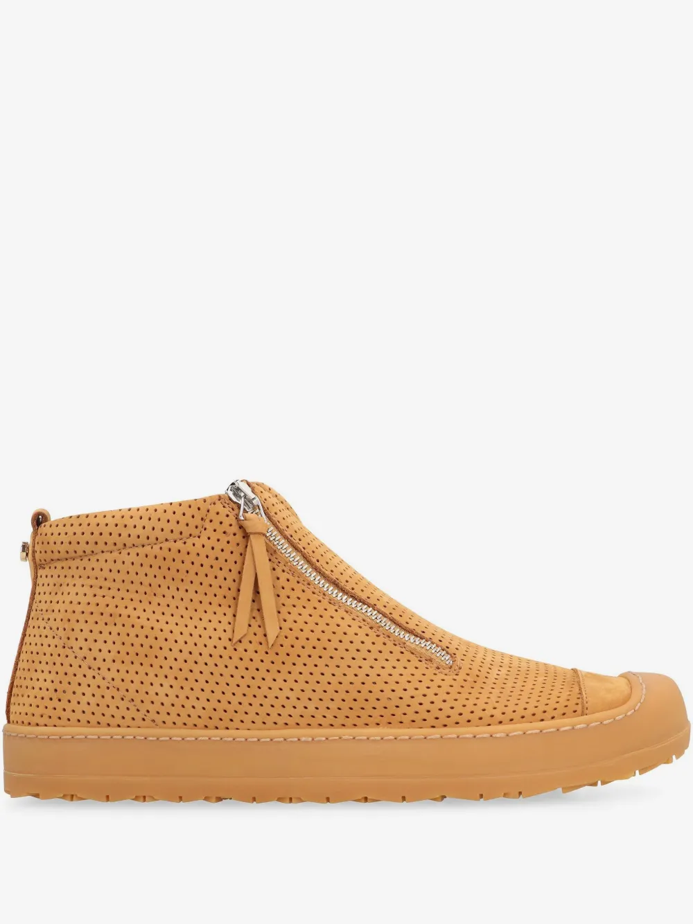 Volta zip-up sneakers | Brown | Image 1