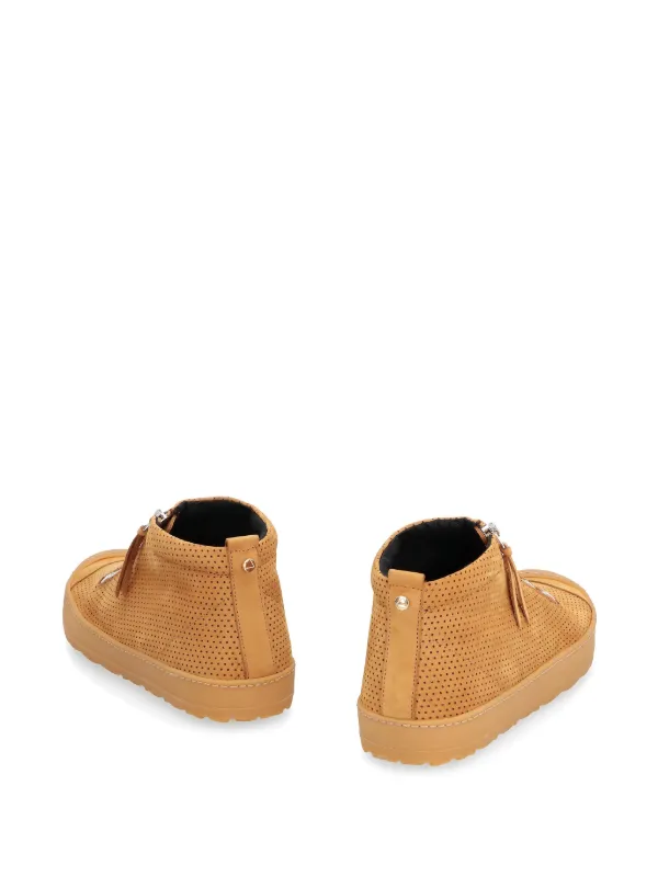 Volta zip-up Sneakers | Brown | FARFETCH RO