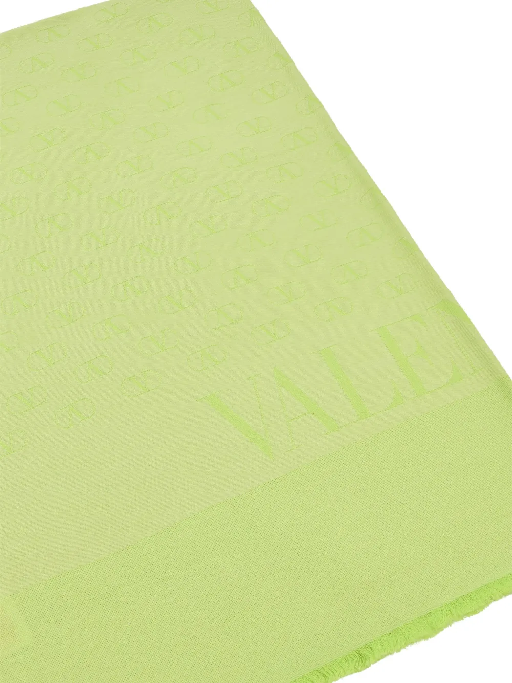 Valentino Garavani VLogo Signature scarf - Groen