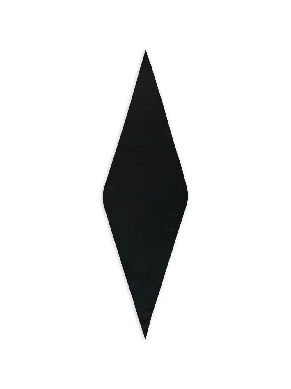 Zegna diamond-shaped scarf - Nero