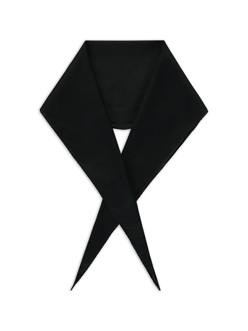 Zegna Diamantvormige sjaal Zwart