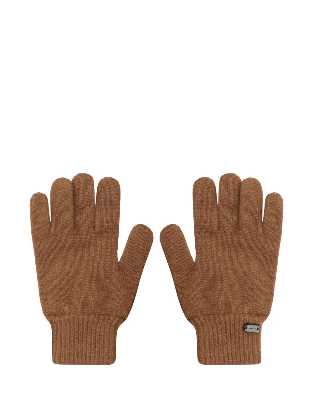Moorer Easton Cashmere Gloves In Brown