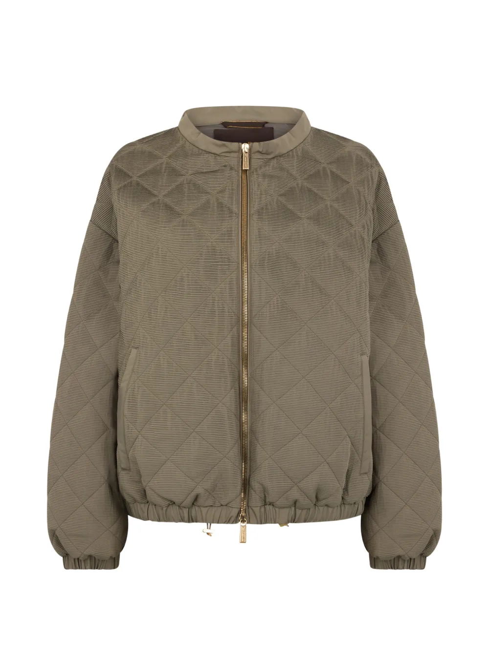 Moorer Elvira quilted bomber jacket - Toni neutri