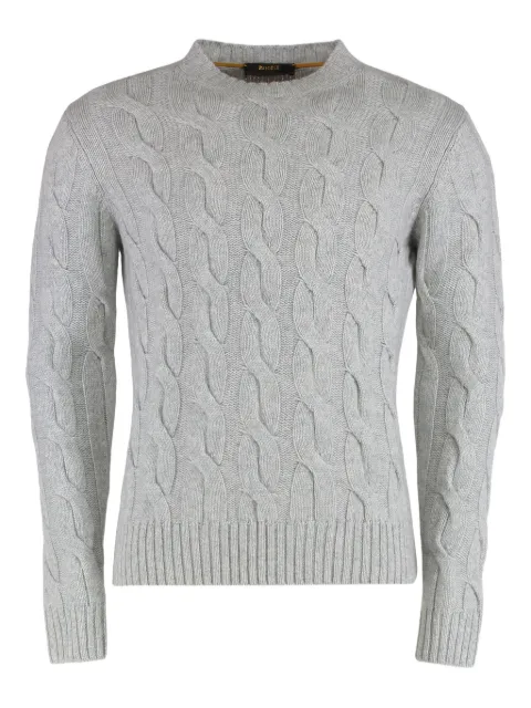 Moorer Frankie cable-knit sweater