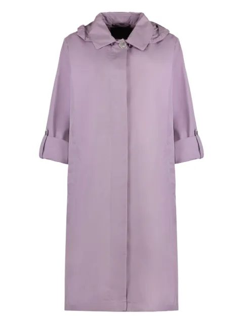 Moorer Isadora drawstring-waist hooded coat
