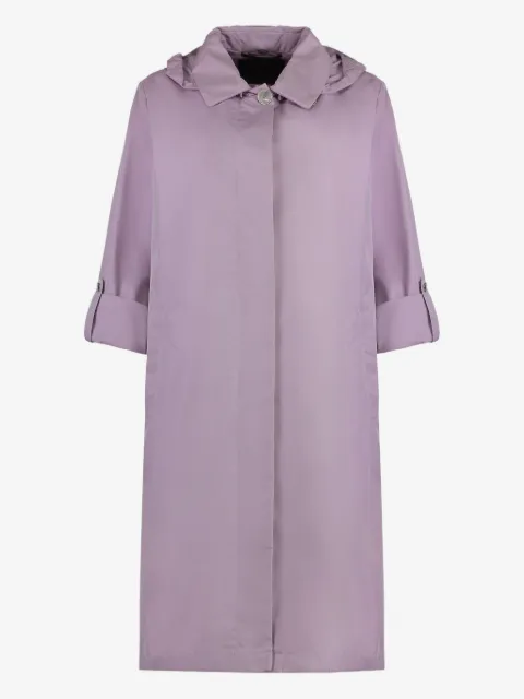 Moorer Isadora drawstring-waist hooded coat