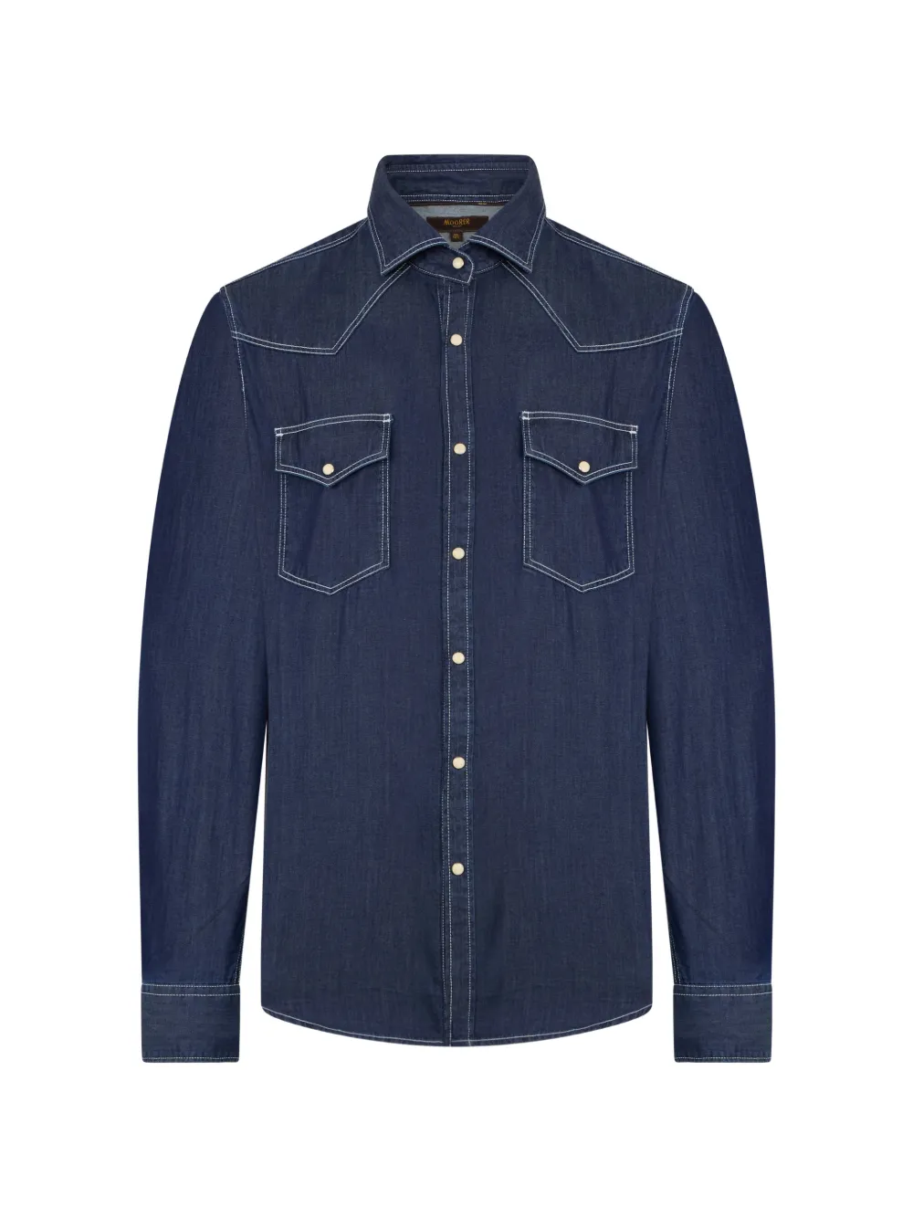 Moorer pocket shirt - Blu