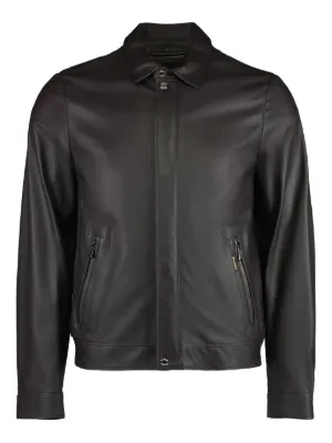 【送料&関税込】Moorer Avignon Long Leather Jacket MOORER Sa/avignon-urz Long Leather Jacket - Jackets