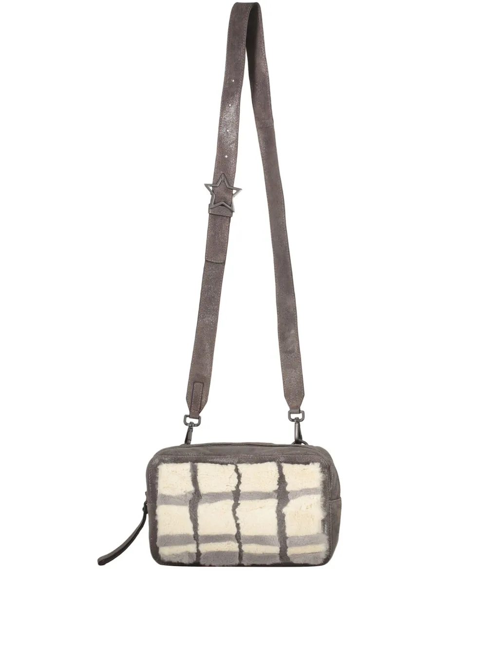 Lorena Antoniazzi Leather Shoulder Bag In White