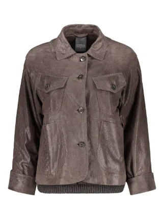 LORENA ANTONAZZI 毛皮ブルゾン