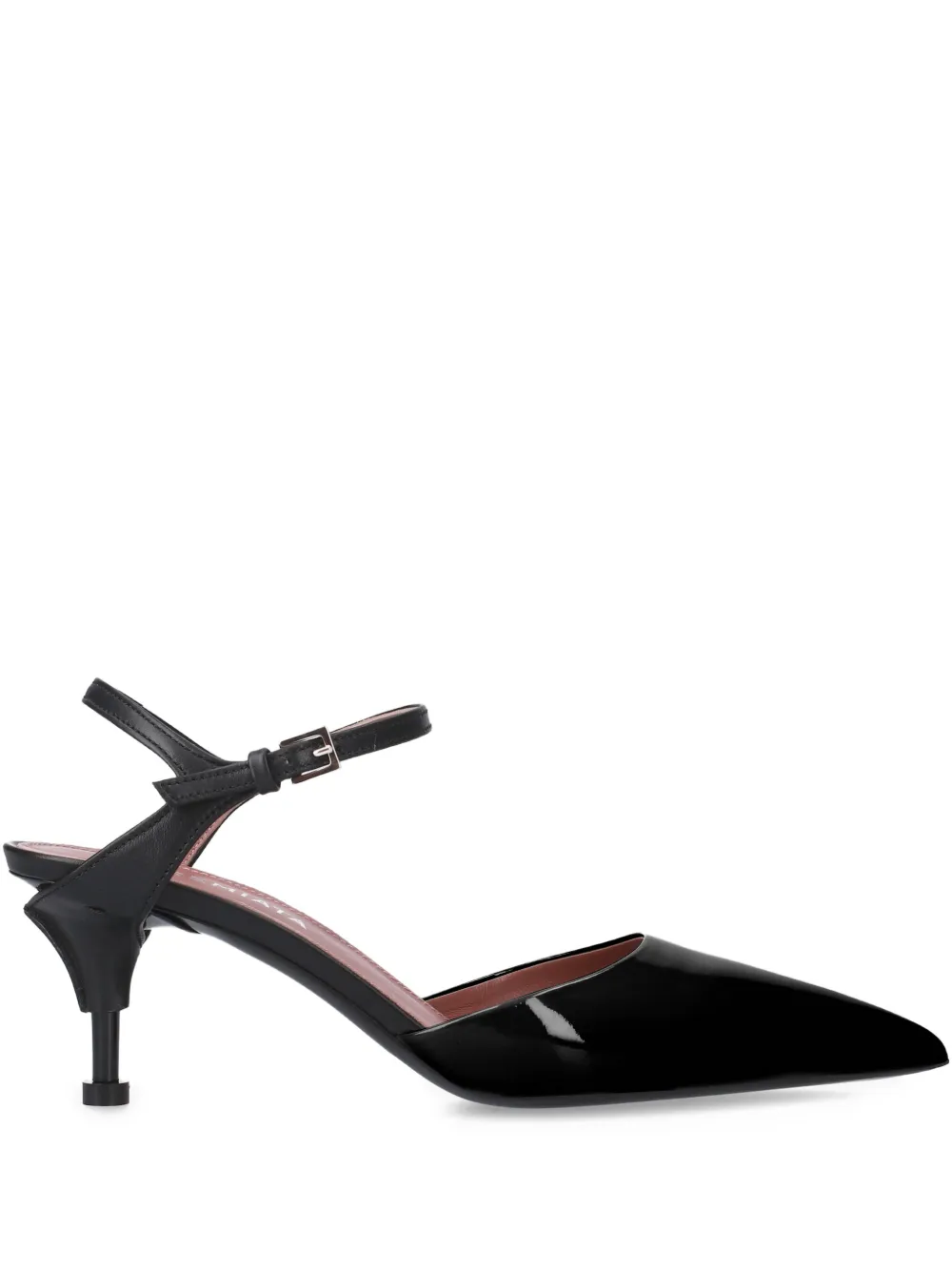 Premiata 60mm leather pumps Black