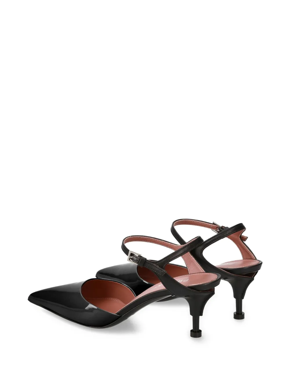 Premiata 60mm leather pumps Black