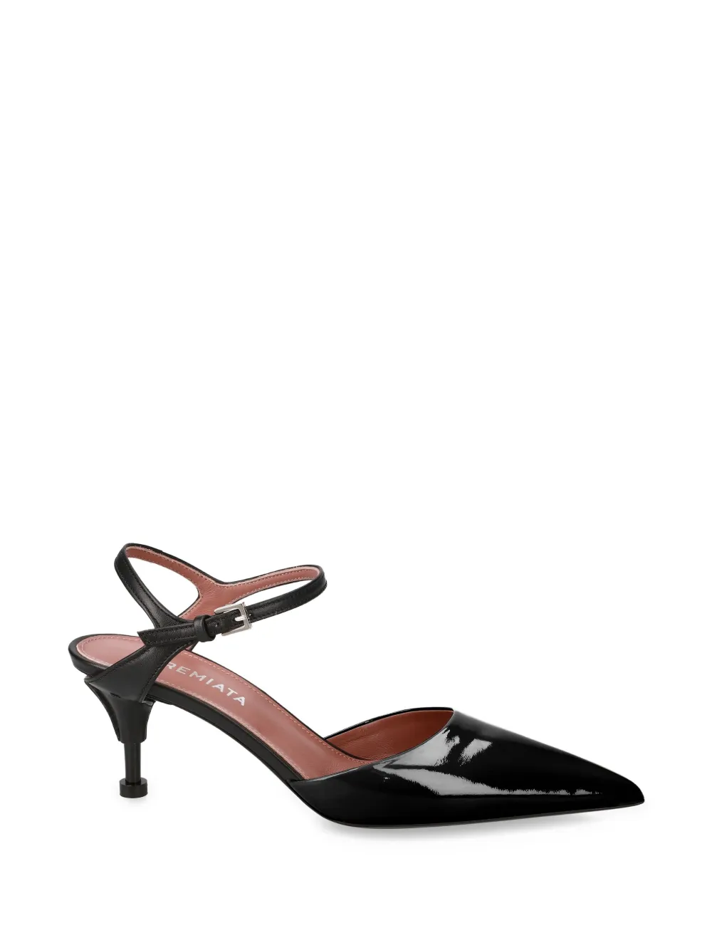 Premiata 60mm leather pumps Black