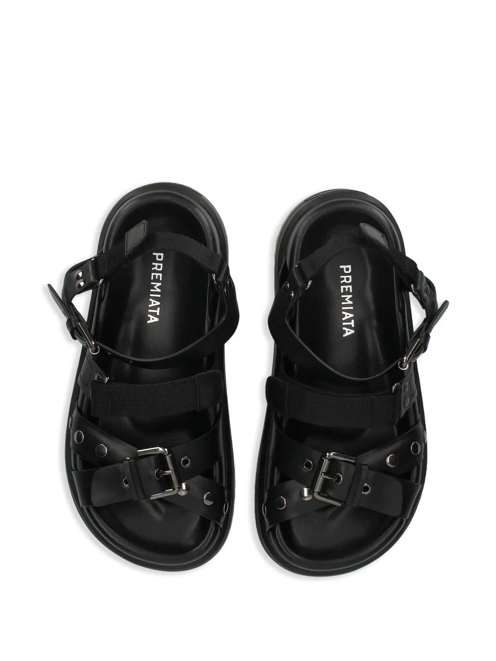 Premiata adjustable-strap sandals Black