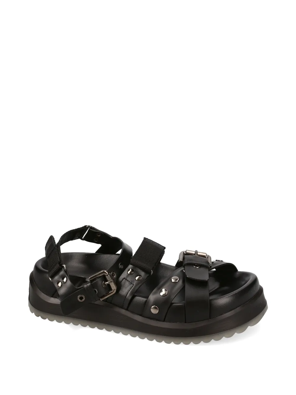 Premiata adjustable-strap sandals Black