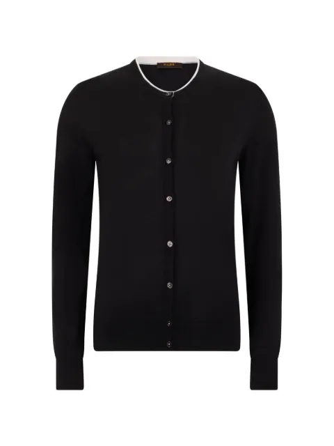 Moorer ribbed cardigan