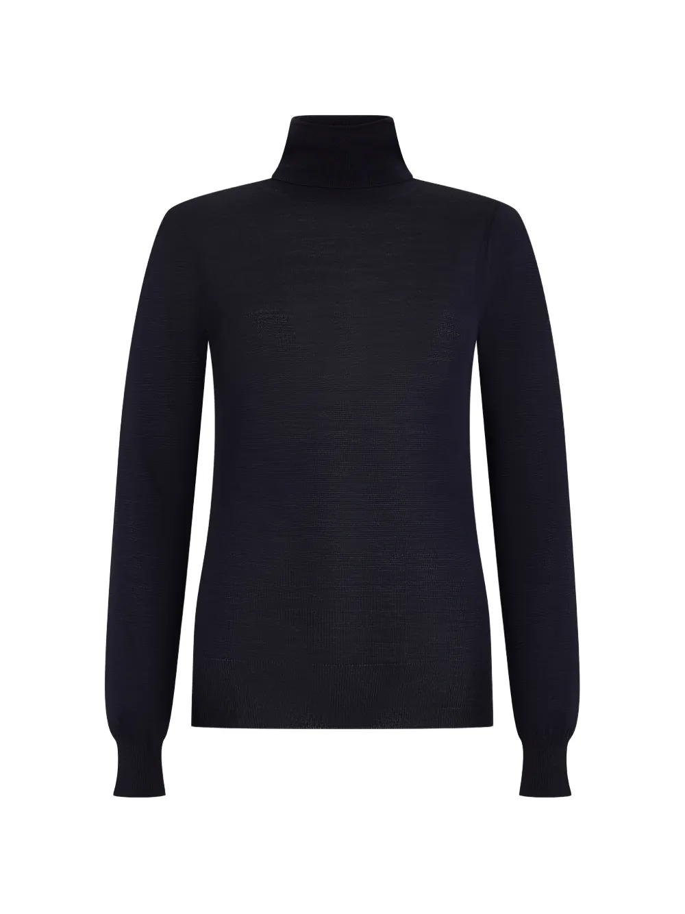 Moorer Musa-H2d roll-neck knitted long-sleeve T-shirt - Noir