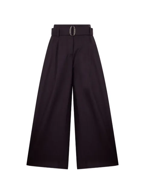 Moorer Noaswo belted wide-leg palazzo pants
