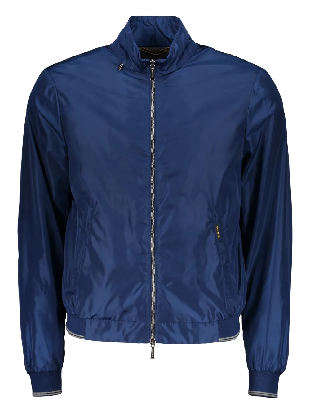 Moorer Nunzioam zip jacket | Blue | Image 1
