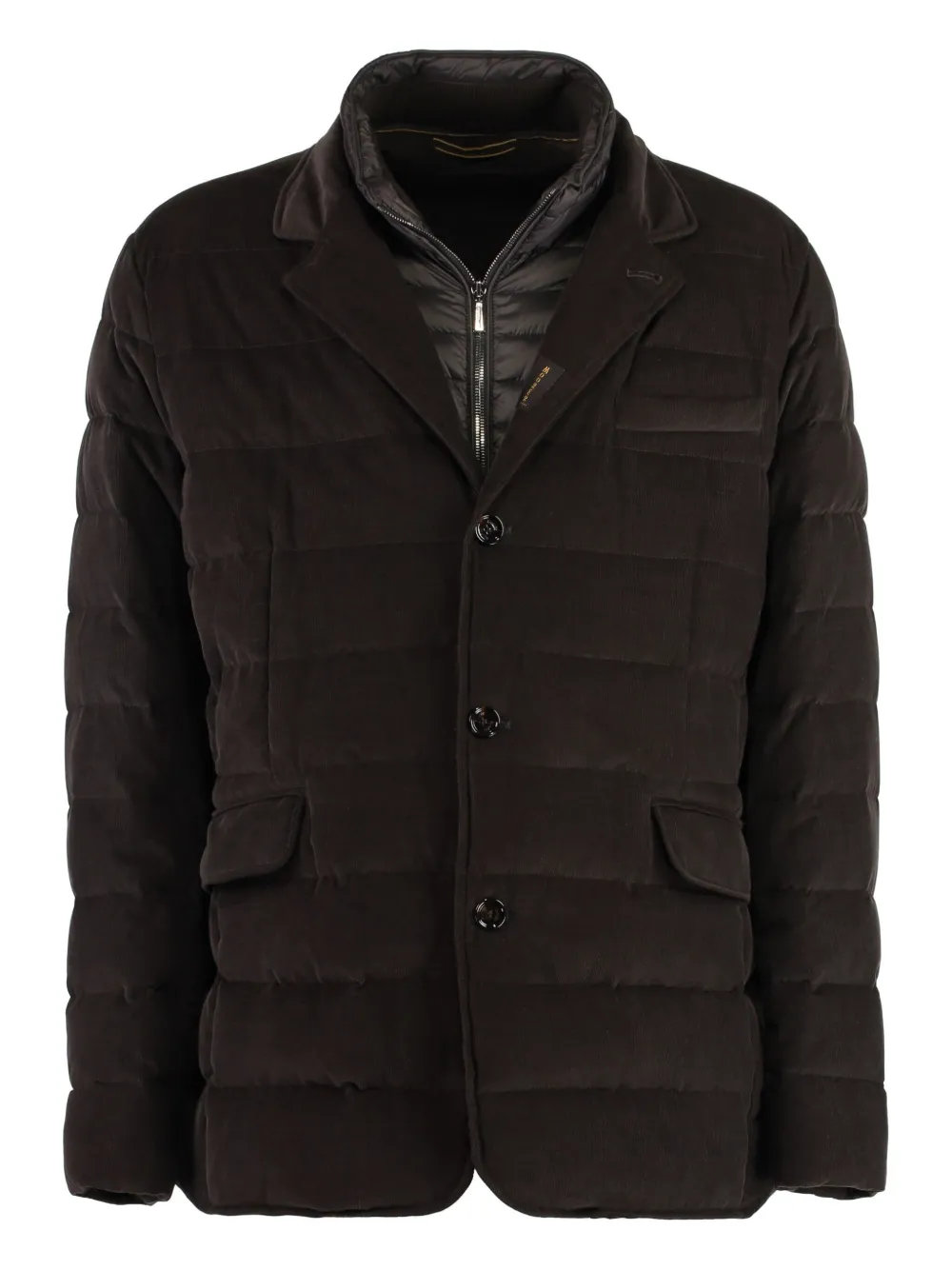 Moorer Nomos padded jacket | Brown | Image 1