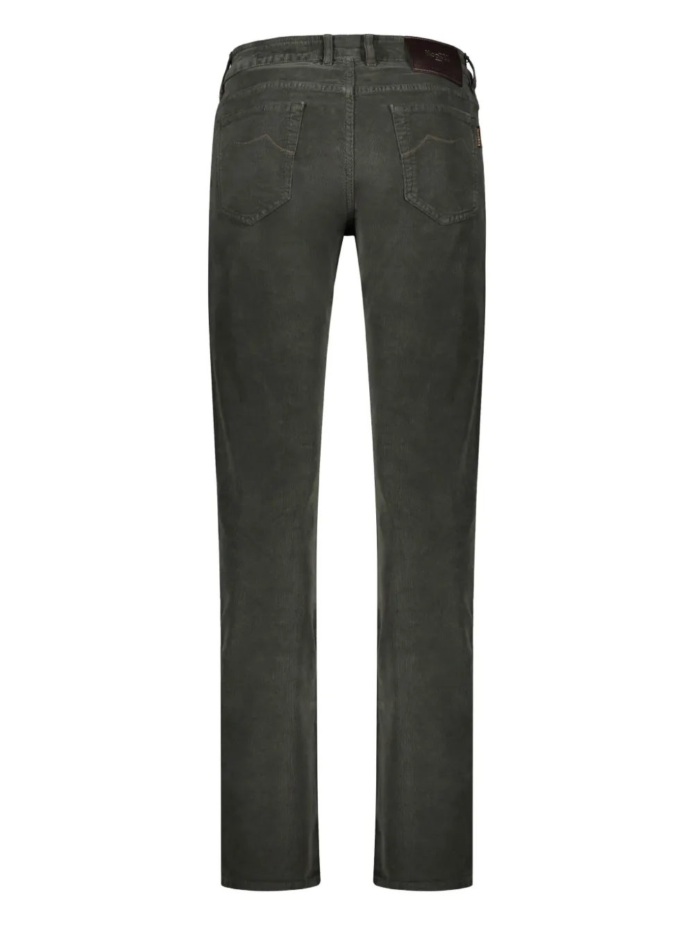 Moorer Pavel five-pocket trousers - Groen