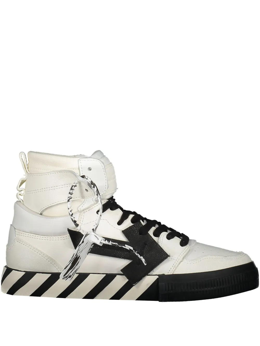 Off-White logo-charm sneakers