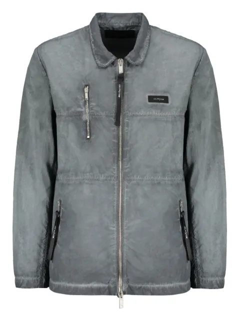 ISO.POETISM distress-effect jacket