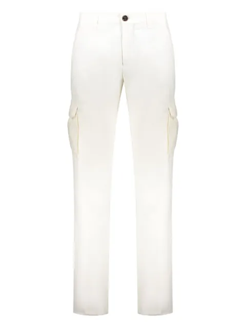 Moorer button-fastening cargo pants 