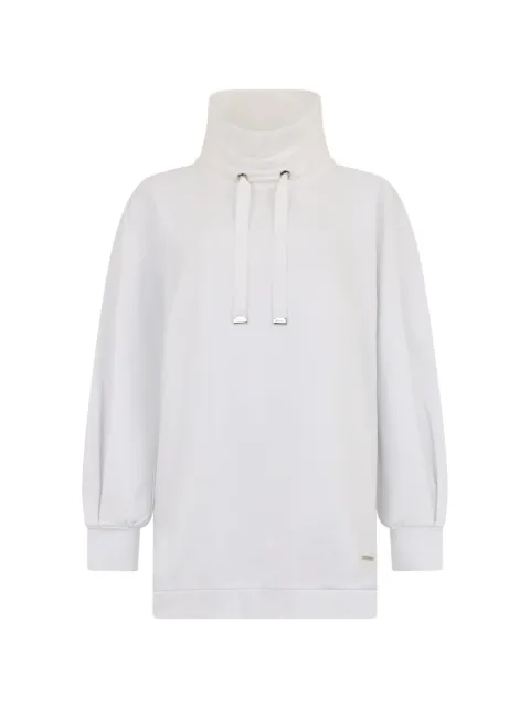 Moorer drawstring high-neck sweater