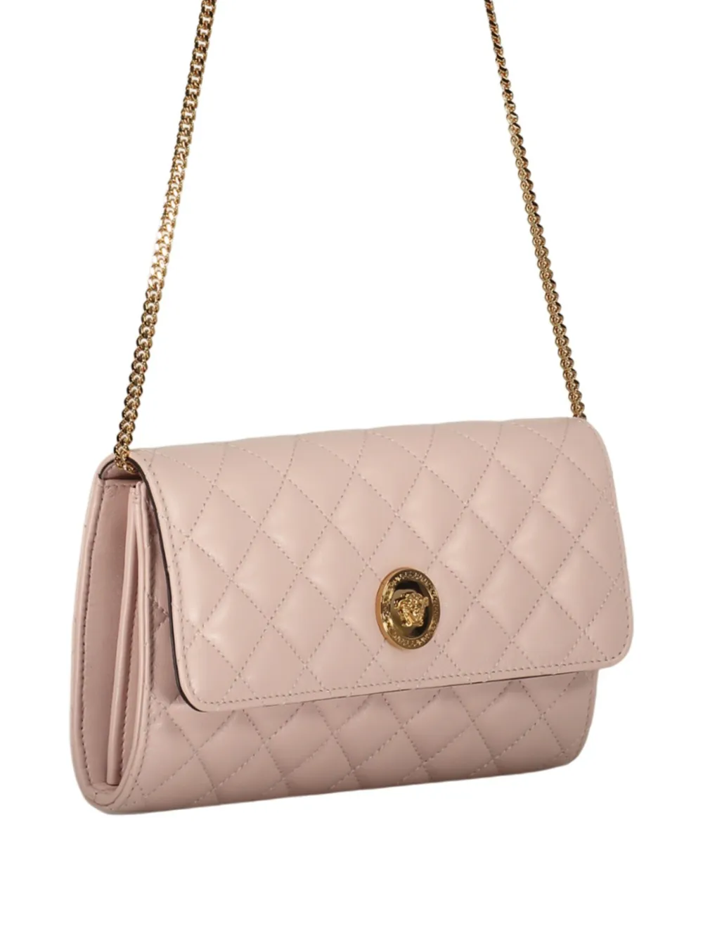 Versace Gewatteerde clutch Roze