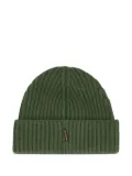 Moorer ribbed beanie - Green