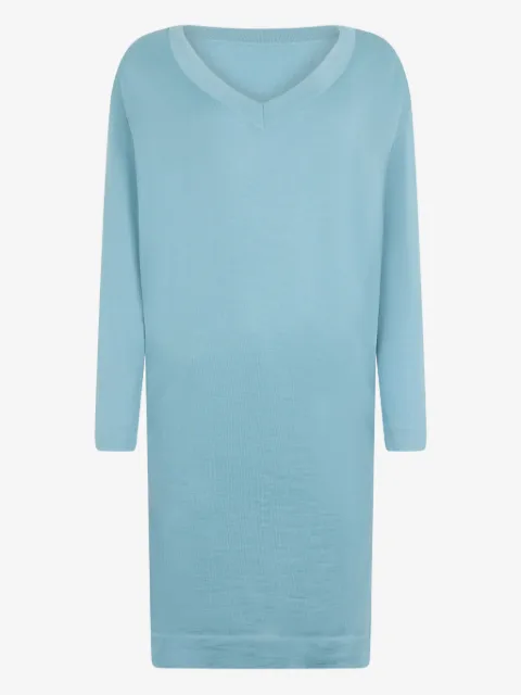 Malo V-neck midi dress