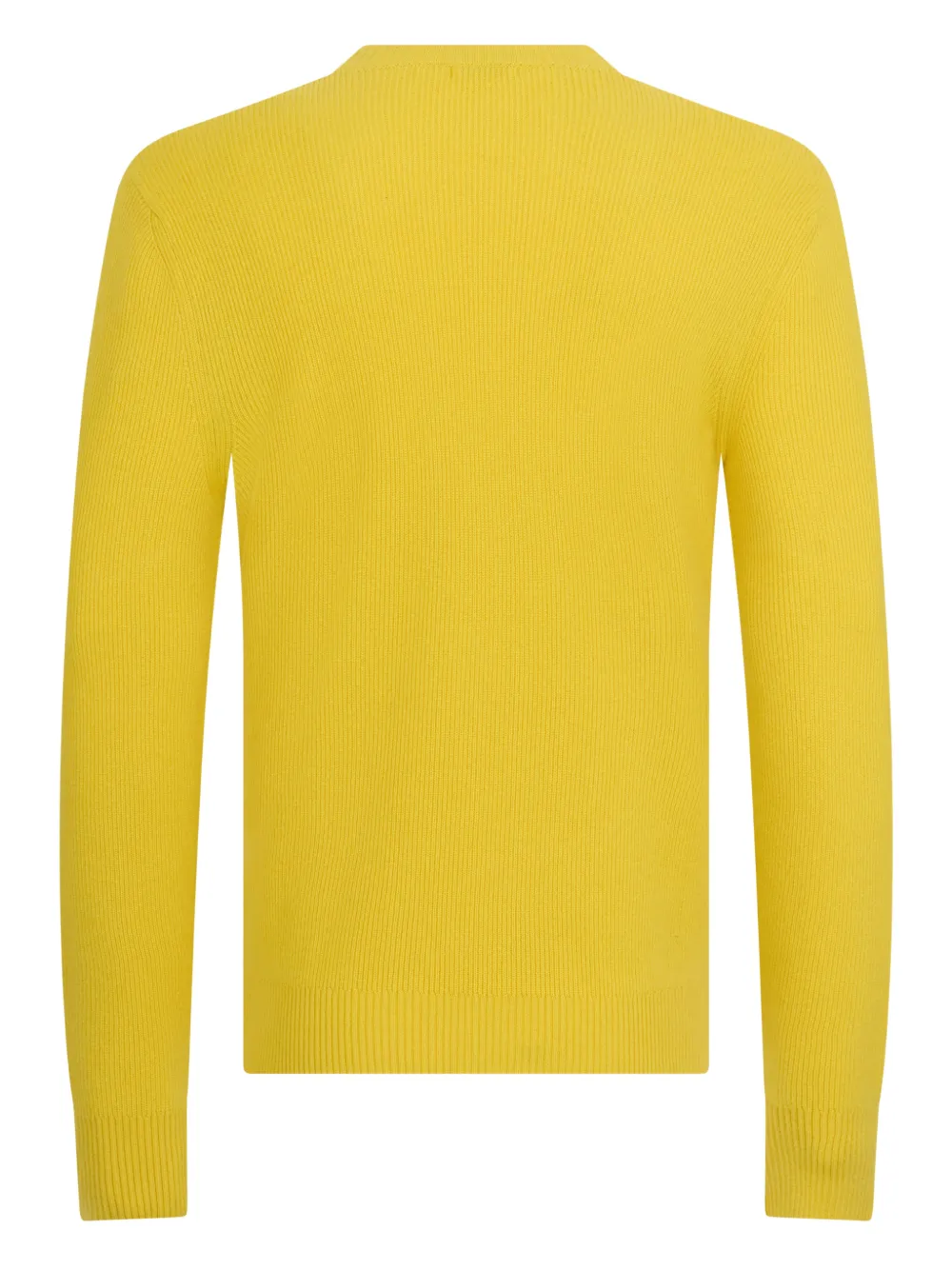 Malo ribbed sweater - Geel
