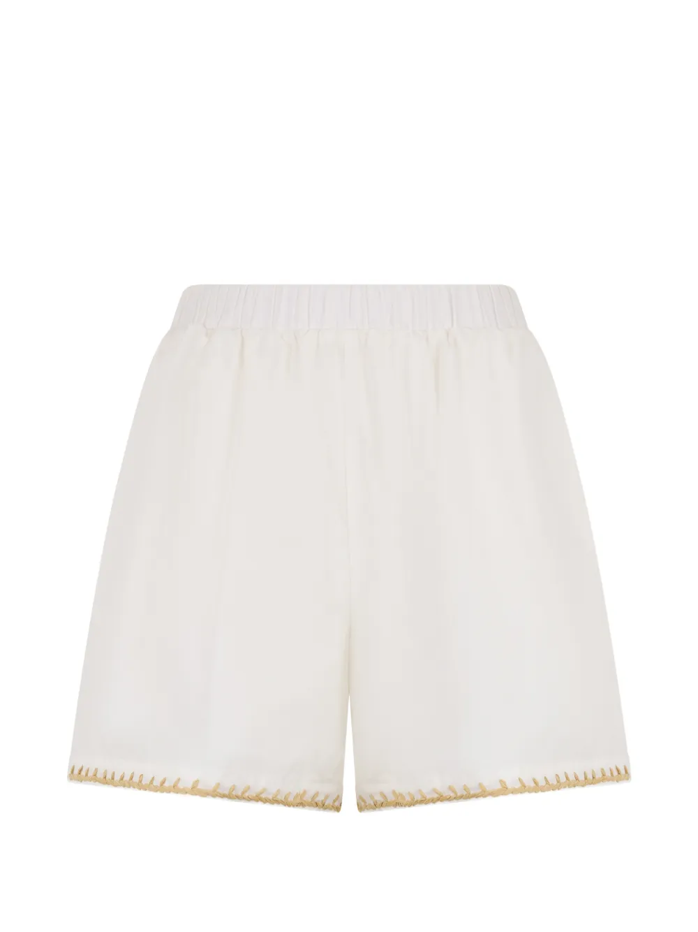 Valentino Garavani elasticated-waistband shorts - Bianco