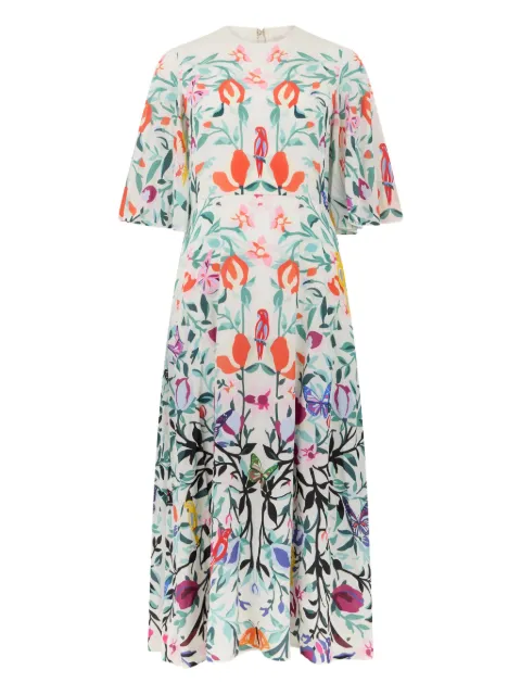 Valentino Garavani floral-print midi dress