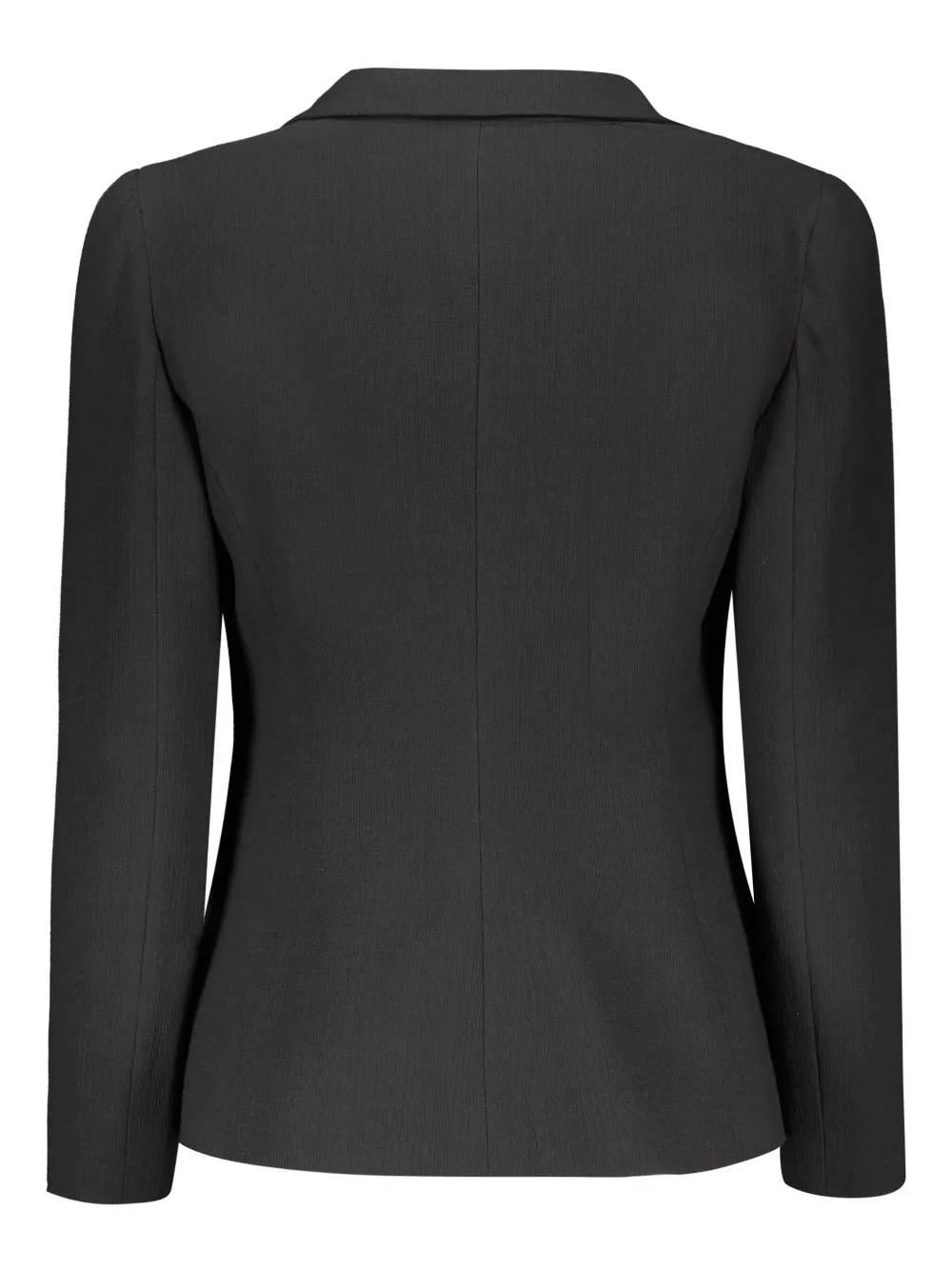 Giorgio Armani Blazer met enkele rij knopen Grijs
