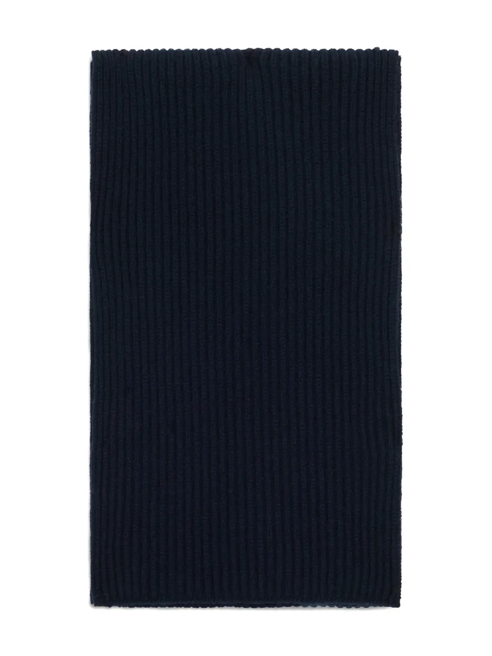 Malo ribbed scarf - Nero
