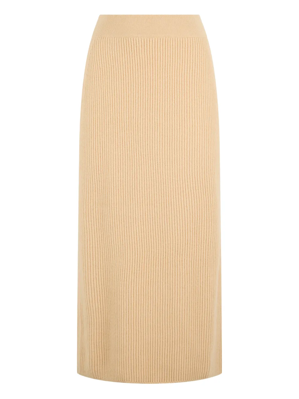 Malo ribbed maxi skirt - Toni neutri
