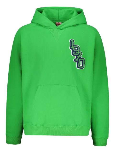 Kenzo hoodie con logo de chenilla