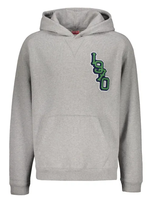 Kenzo hoodie en coton - Gris - Kenzo - Modalova