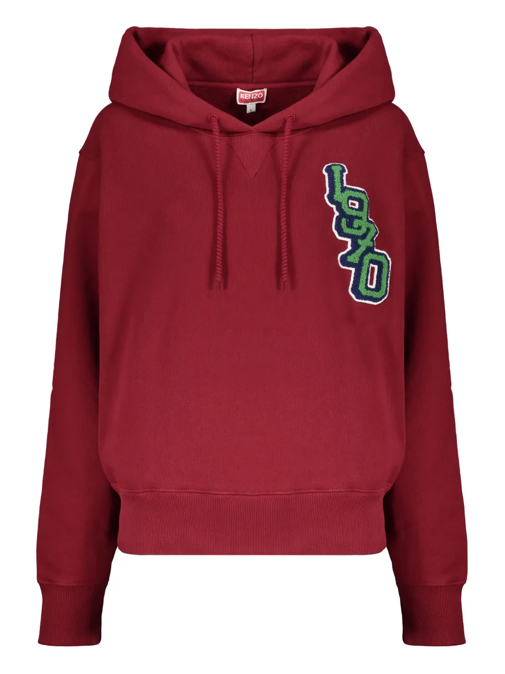 Kenzo Katoenen hoodie Rood