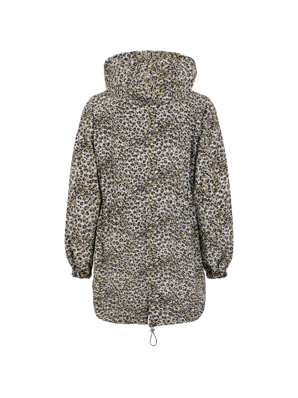 Moorer Geminipra parka met luipaard-print en capuchon Bruin